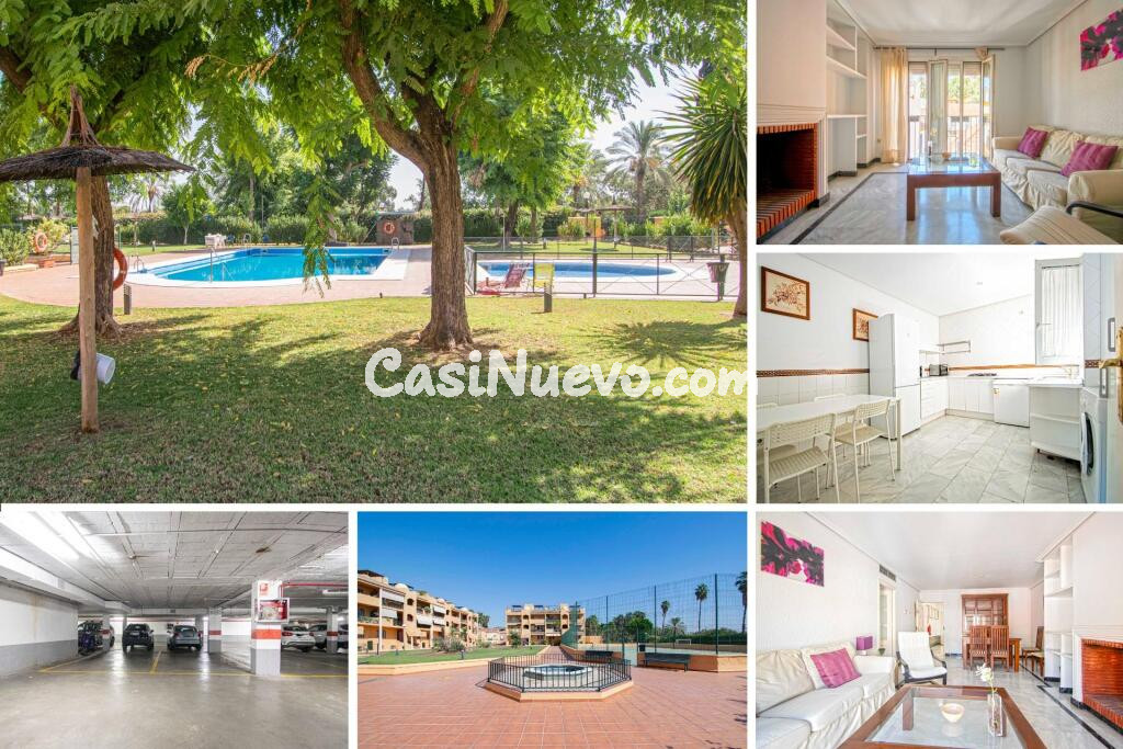 Estupendo piso en San Juan de Aznalfarache, junto Paseo Fluvial, con plaza de garaje!!!