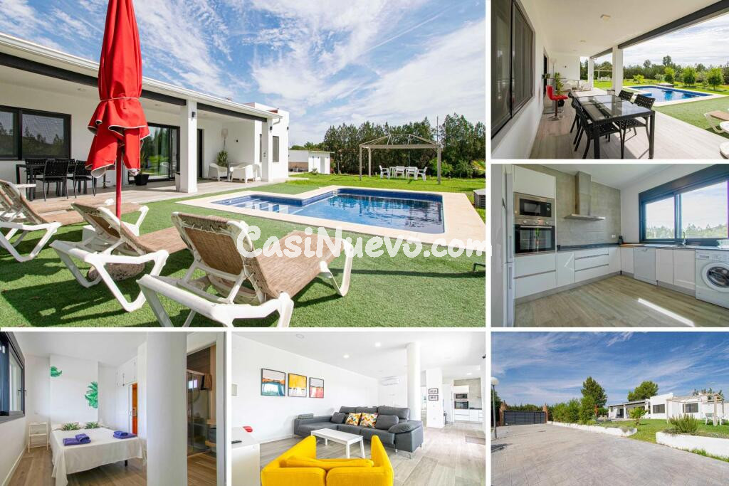 Precioso chalet independiente en Sanlúcar La Mayor con Licencia VUT!!!