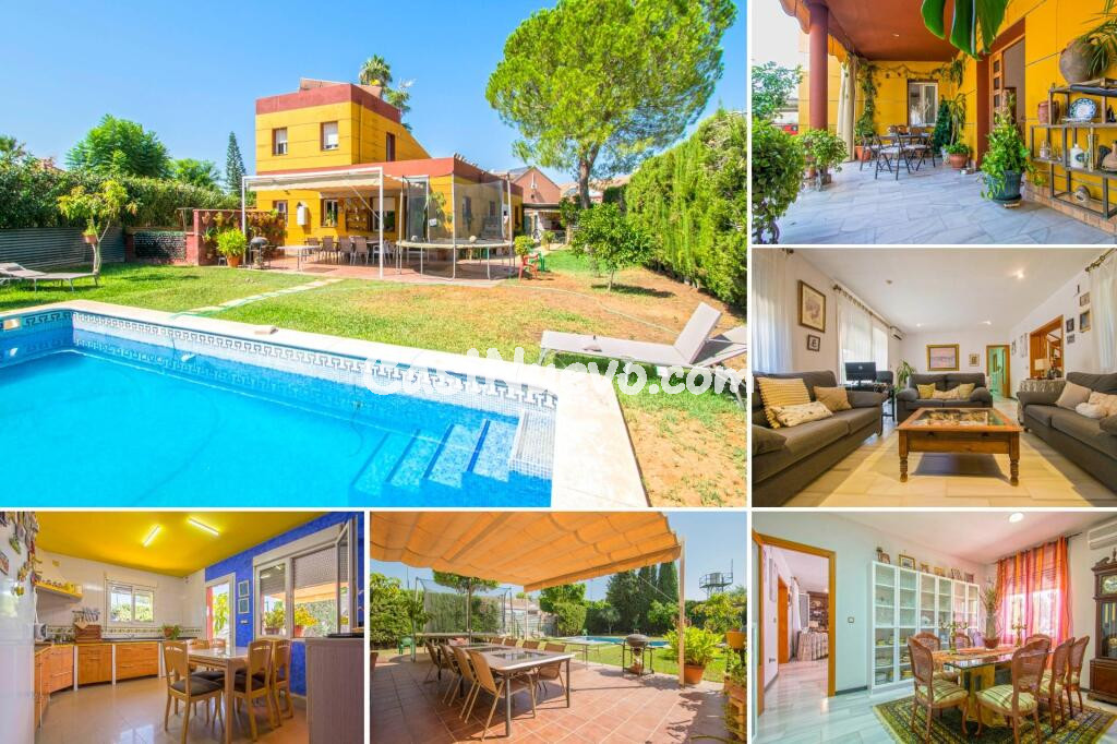 Espectacular chalet independiente en Palomares del Río!!!