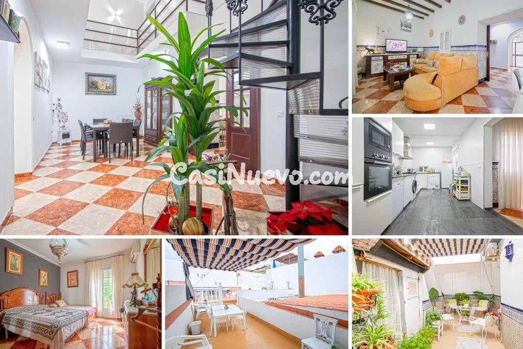 Chalet adosado en Santiponce