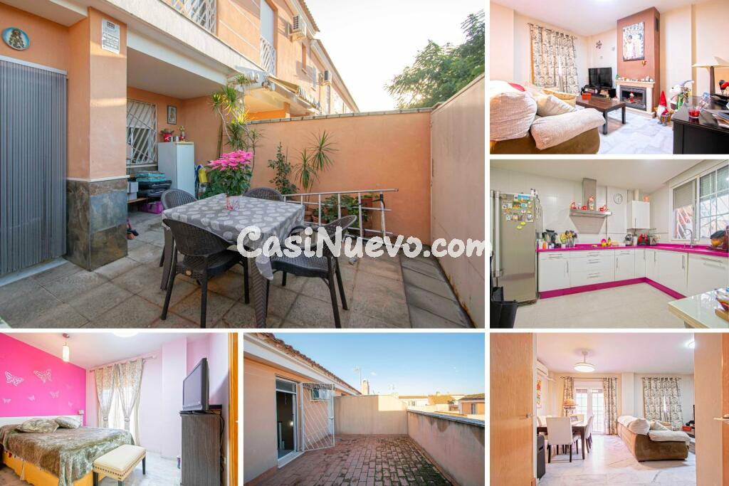 Gran casa adosada en Montequinto, con sótano, buhardilla y espectacular terraza!!!
