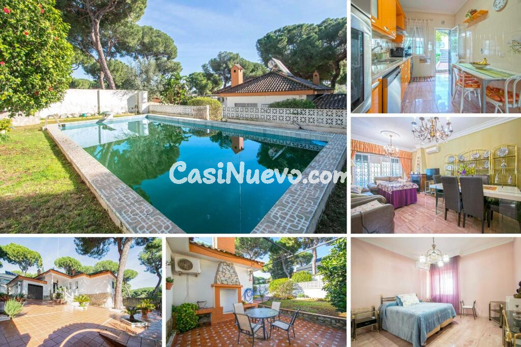Precioso chalet de una planta en Alcalá de Guadaíra
