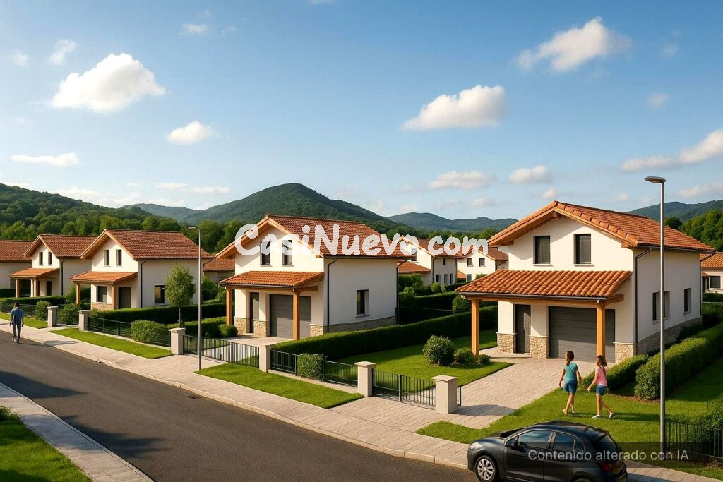 Suelo con obra parada en Villarcayo (Burgos)