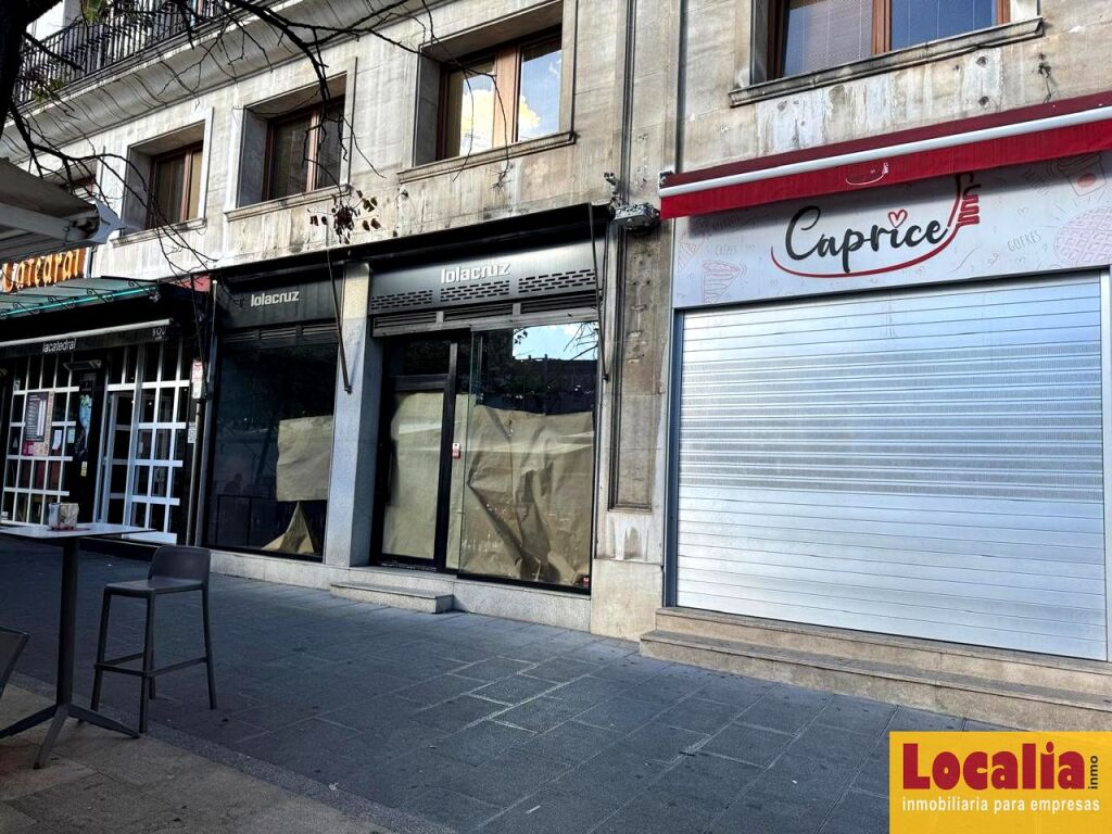 Céntrico local comercial de 100 metros, Santander