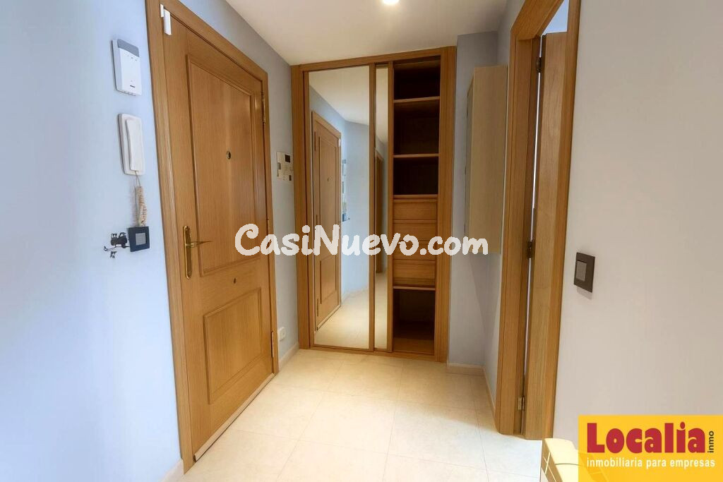 Amplio piso 2 hab. + garaje en Cabezón de Pisuerga