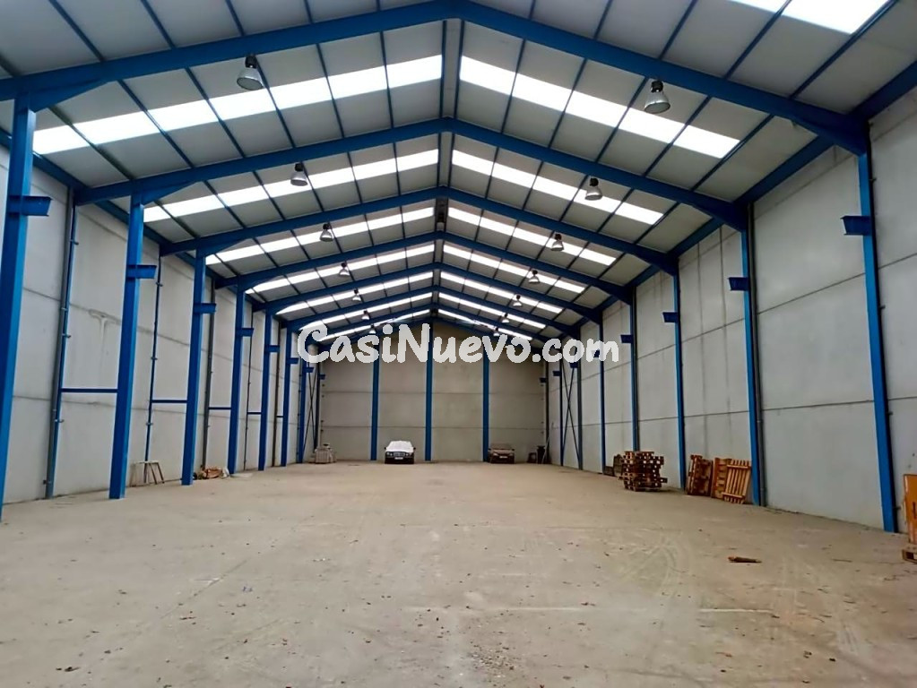 Nave industrial a estrenar en Camargo