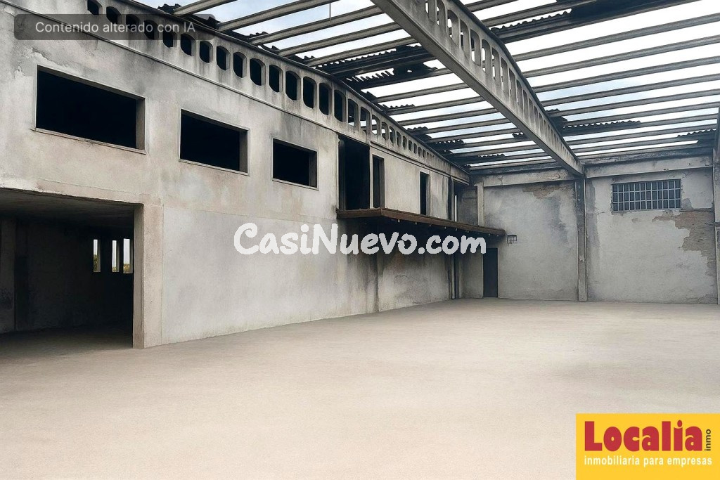 Extensa nave con campa a la carta, Penagos