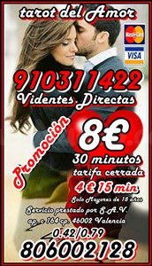 8euros 30 minutos TAROT DEL AMOR
