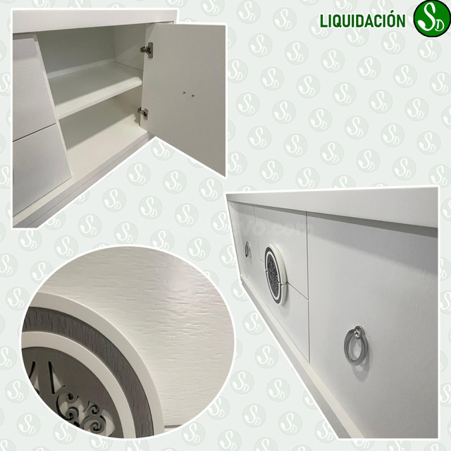 Mueble de salón roble lacado - foto 2