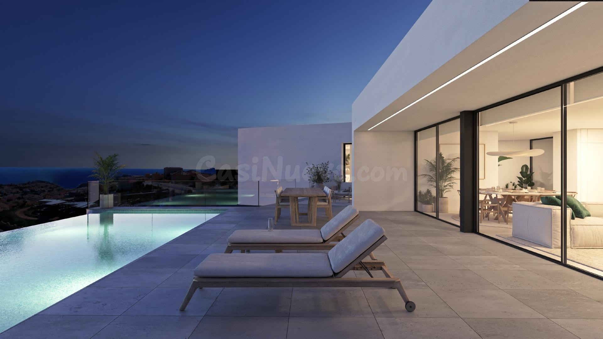 Villa Altair, lujo con vistas al mar en Benitachell, Cumbre  - foto 5