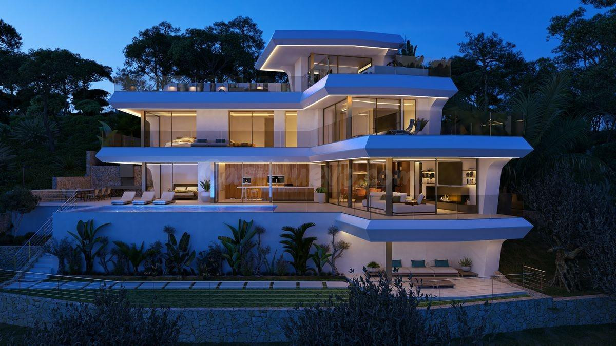 Lujosa villa moderna en construcción en Altea – espectacular - foto 2