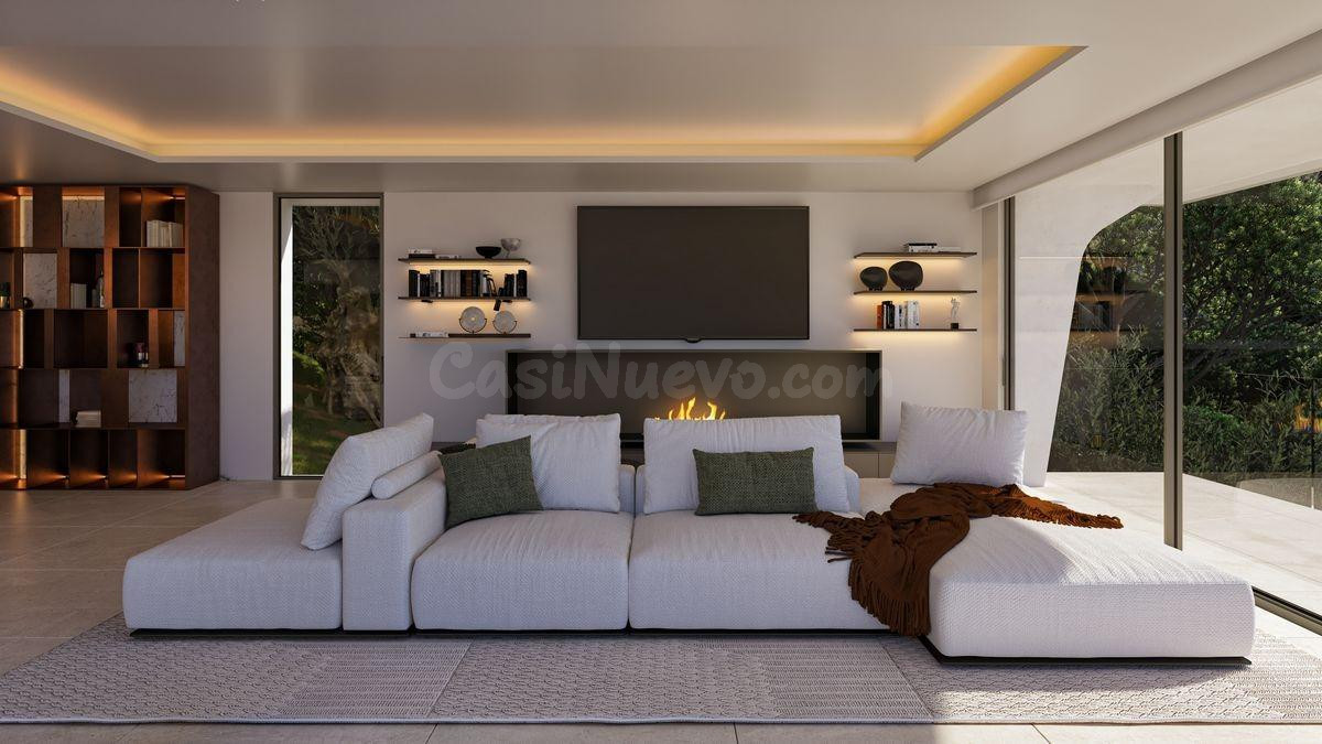 Lujosa villa moderna en construcción en Altea – espectacular - foto 4