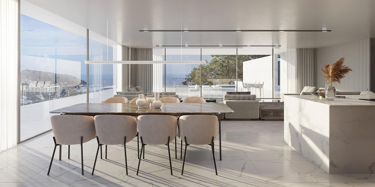 Villa de lujo en Moraira con vistas al mar, en la zona Verde - foto 3