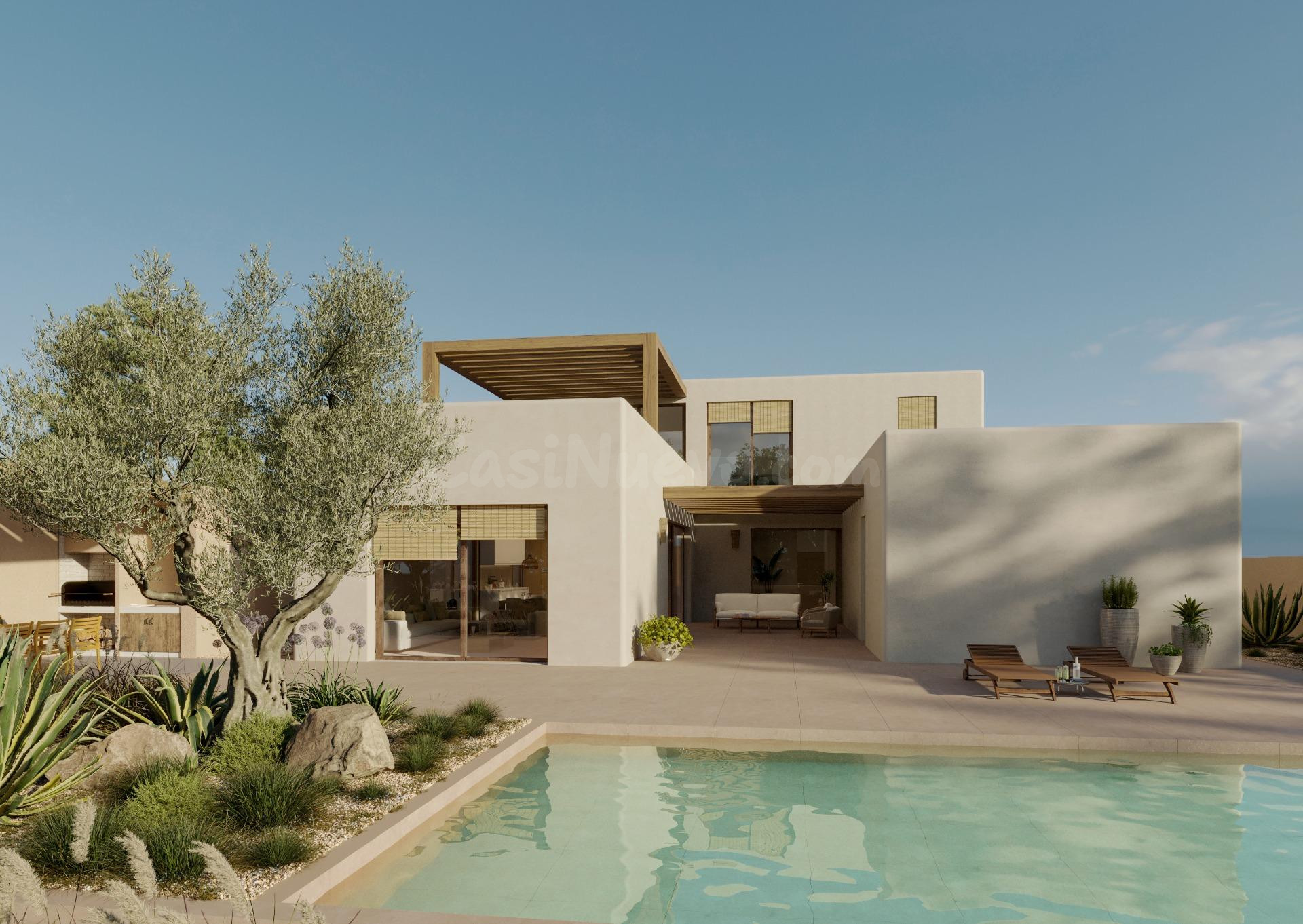 Villa de Obra Nueva en Teulada, Costa Blanca - 5 Dormitorios - foto 4
