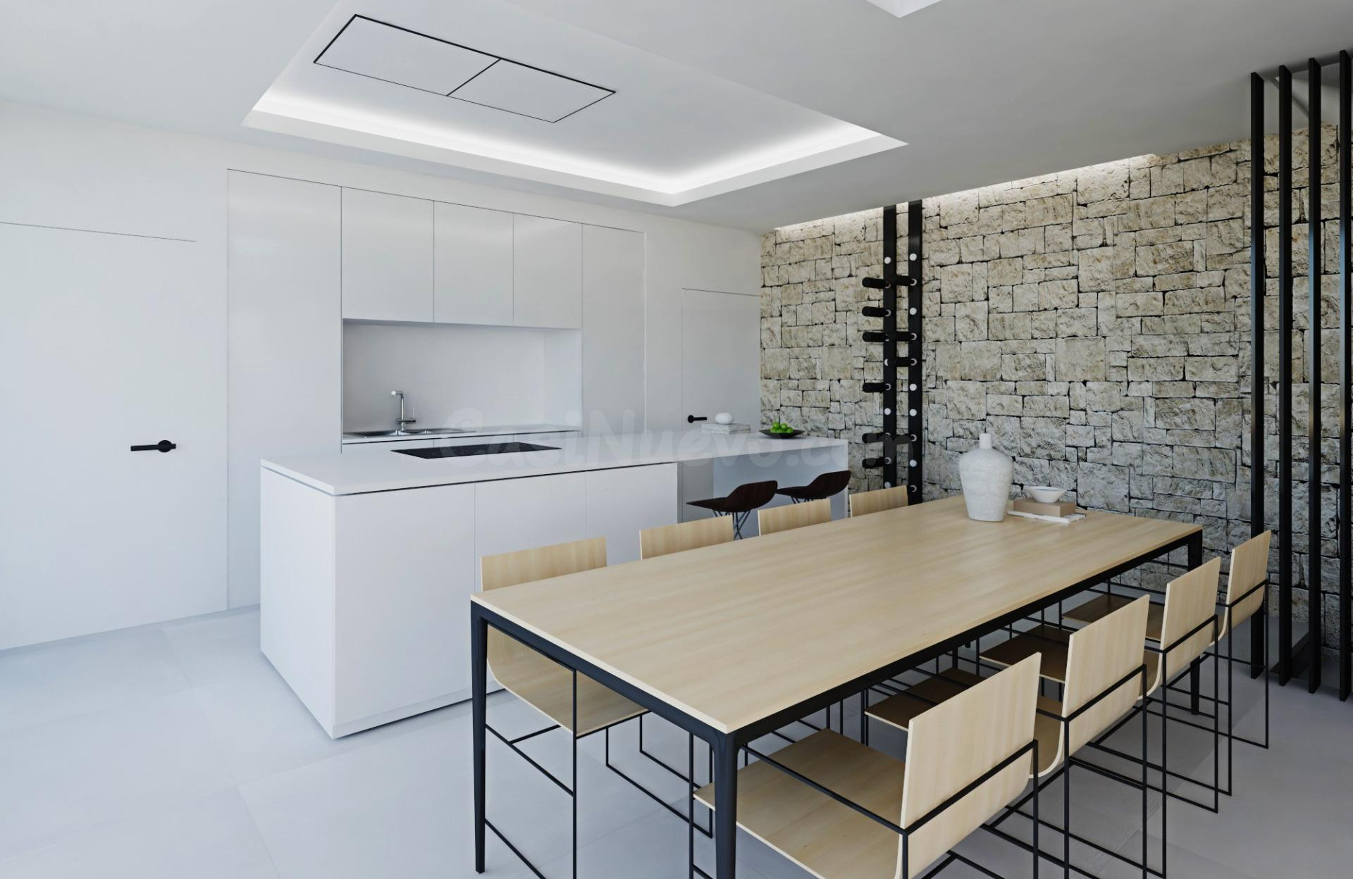 Apartamento de lujo con jardín y piscina privada en Mascarat - foto 2