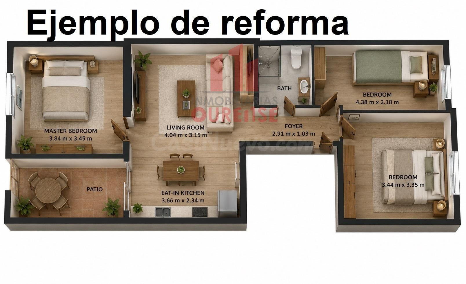 CASA SIN REMATAR CON PARCELA EN PLENO CASCO URBANO DE OURENSE