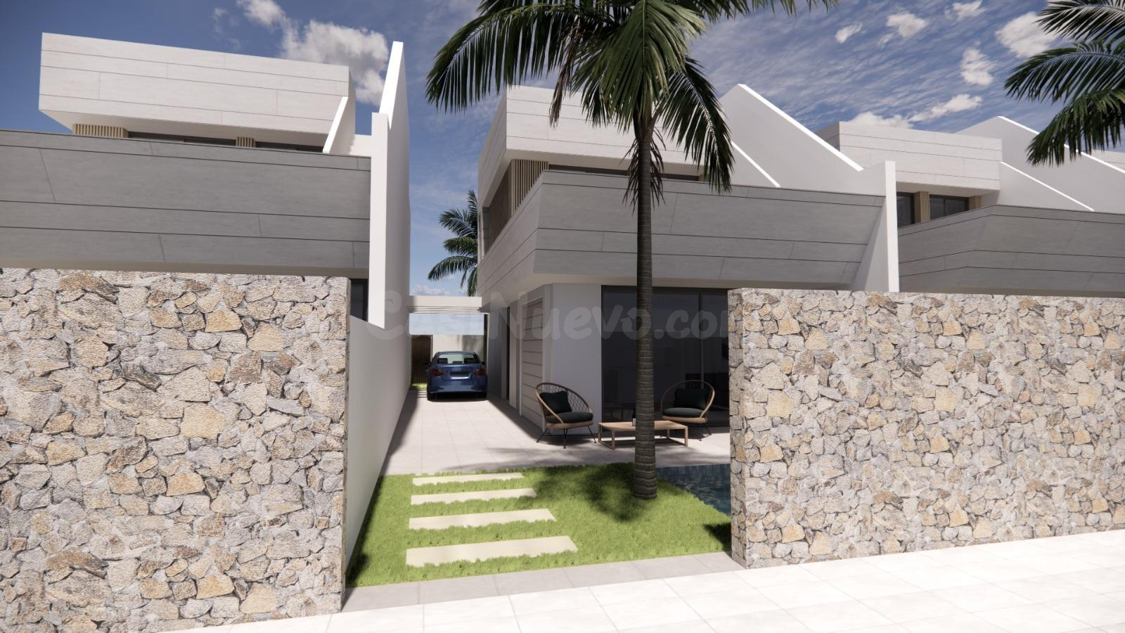 VILLAS DE OBRA NUEVA EN SAN JAVIER
