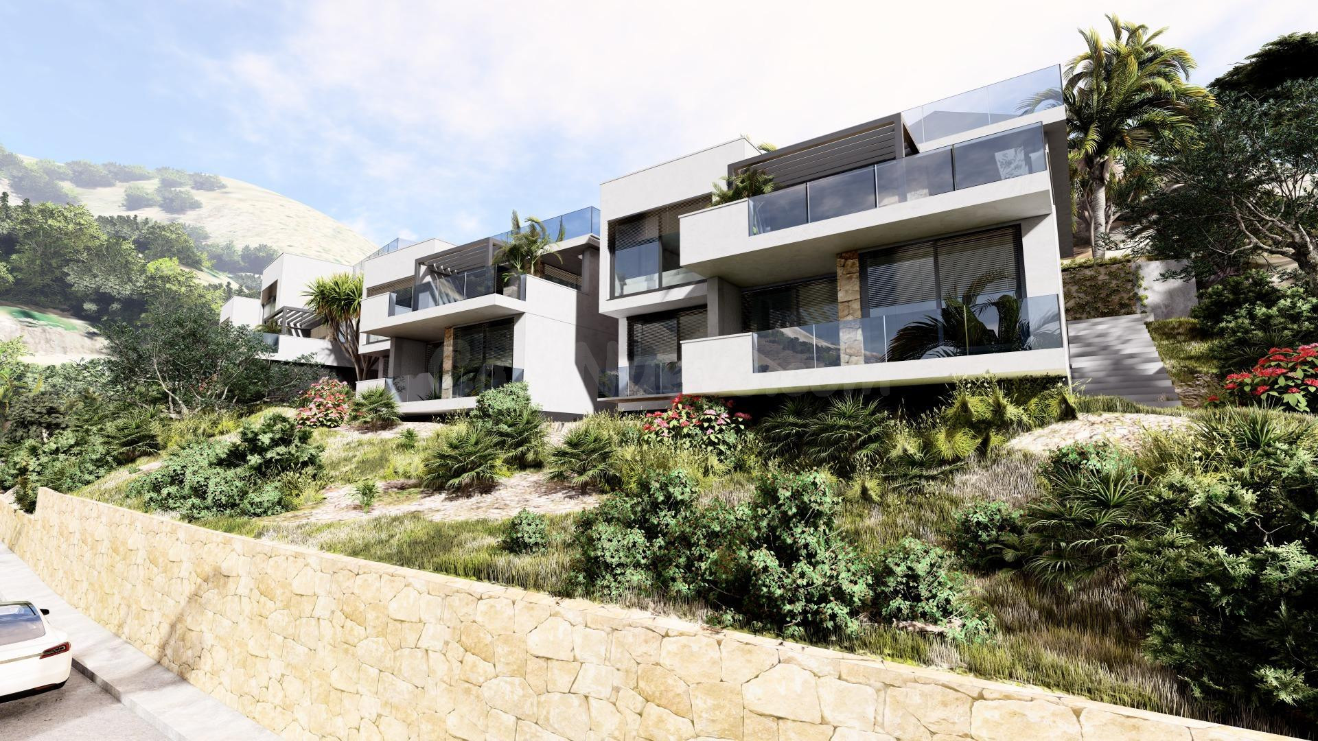 Villas de lujo renovadas con vistas panorámicas en la Sierra de Altea: vida mediterránea exclusiva