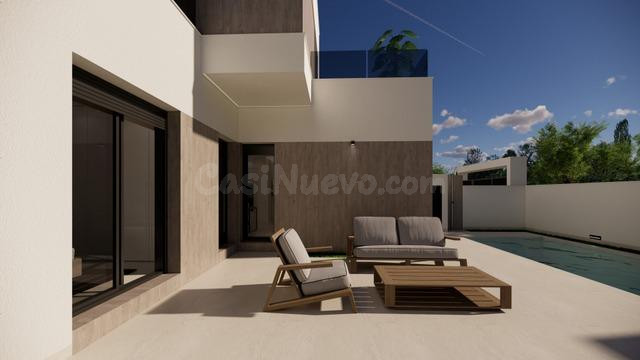 Villas de Obra Nueva en San Fulgencio con Piscina Privada y  - foto 5