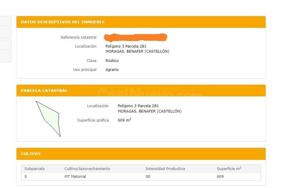 FINCA EN BENAFER (CASTELLON) EN VENTA - foto 3