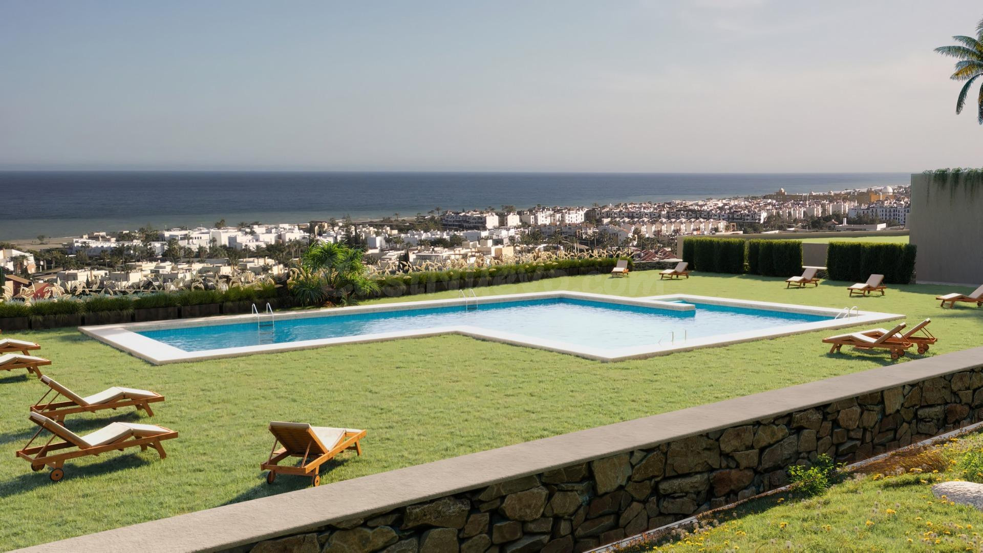 Apartamentos de nueva construcción con vistas al mar en Vera