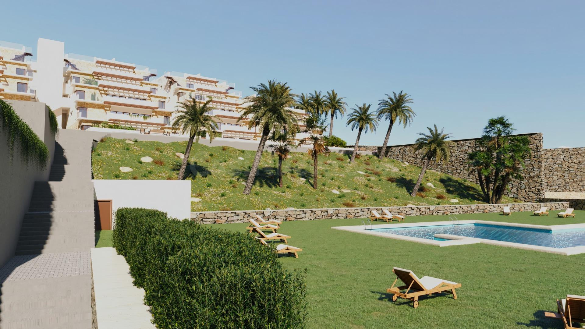 Apartamentos de nueva construcción con vistas al mar en Vera