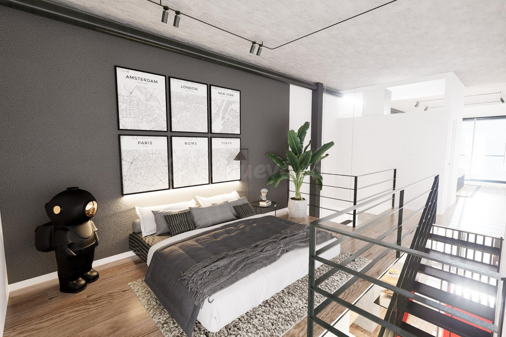Modernos apartamentos dúplex tipo loft en el corazón de Alic - foto 5
