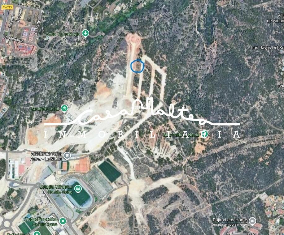 En venta terreno Urbano en La Nucia
