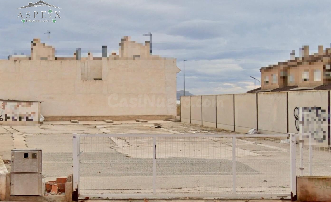 Terreno urbano en Aspe zona Aljau