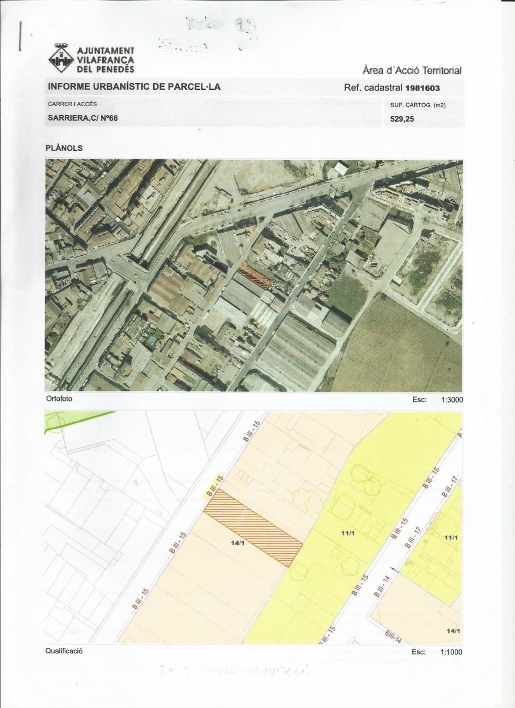 TERRENO EN VENTA EN VILAFRANCA DEL PENEDÉS. - foto 2