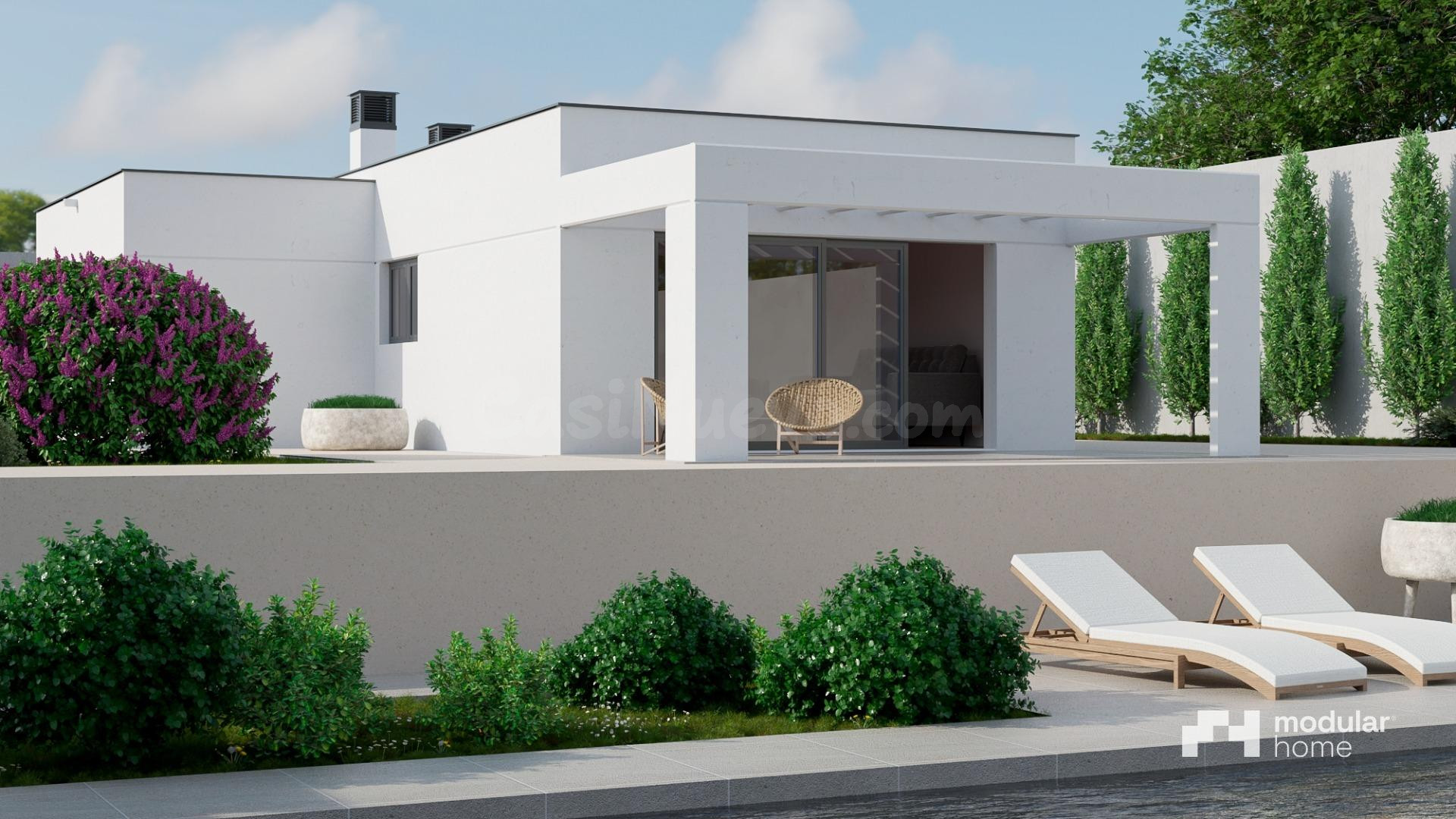 Casa Modular de hormigón + Parcela en Roda de Berà | Proyect - foto 2