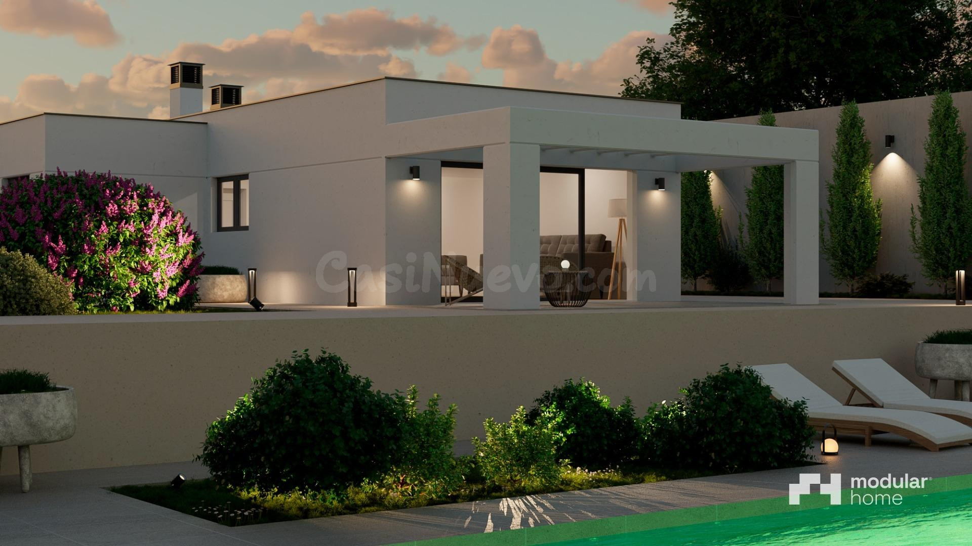 Casa Modular de hormigón + Parcela en Roda de Berà | Proyect - foto 4