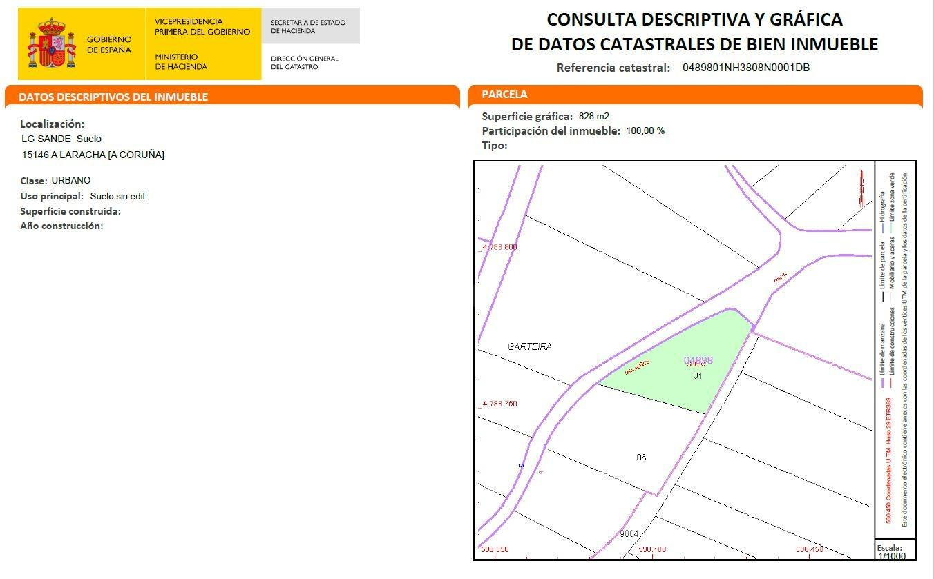 📢 SE VENDE SOLAR EN CABOVILAÑO, (A LARACHA - A CORUÑA) 📢 - foto 5