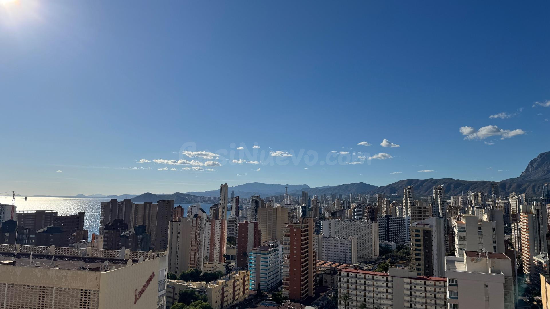 Bonito apartamento con vistas en rincon de loix Benidorm! www.euroloix.com