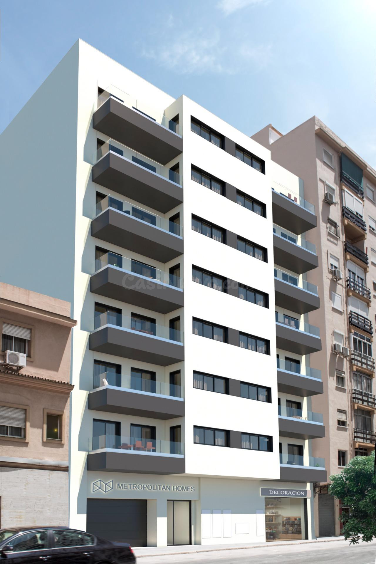 Apartamento tercera planta de 2 dormitorios y 2 baños en Málaga Centro