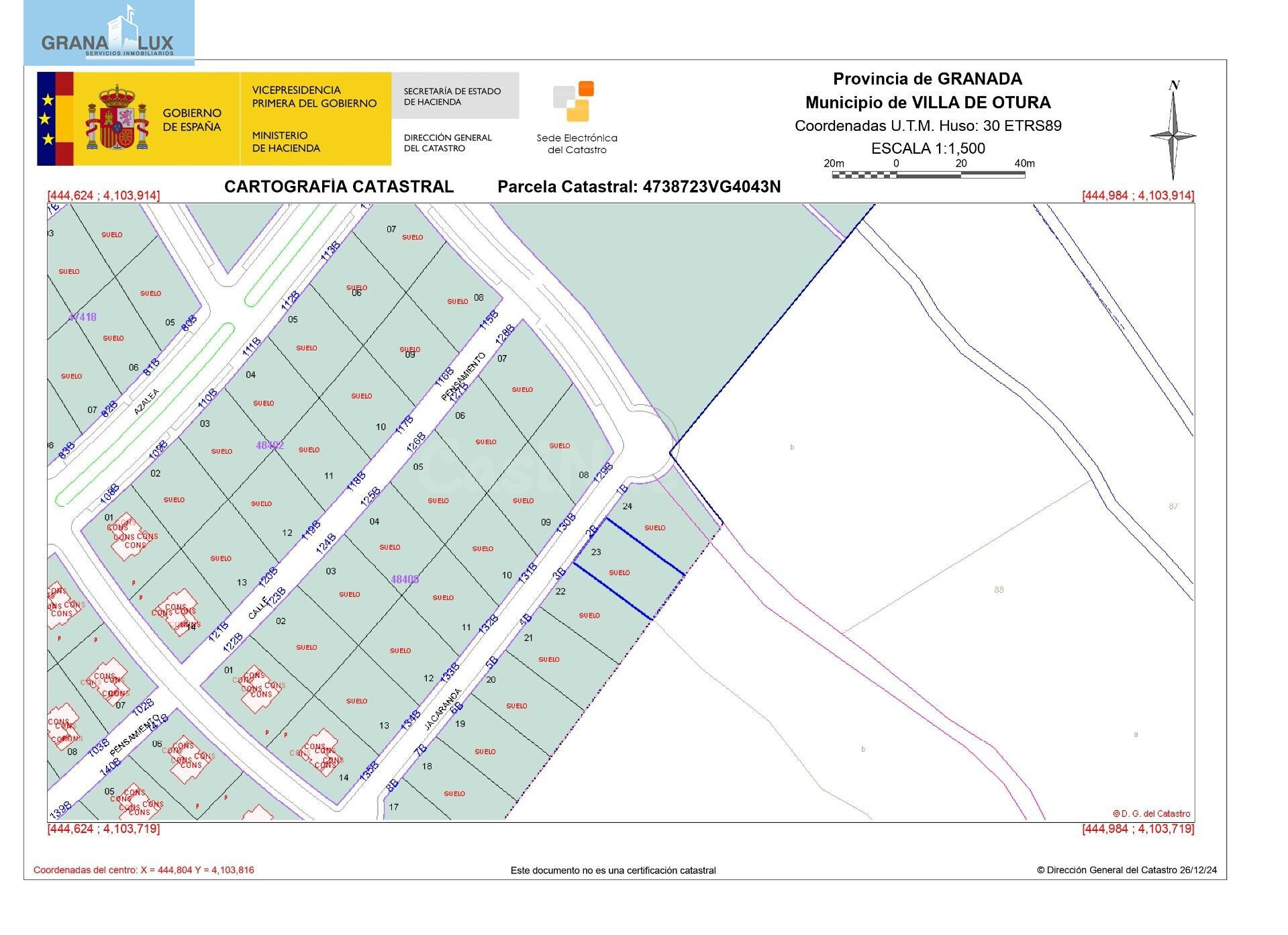 Venta de parcela urbana en Otura (Zona Santa Clara Golf) - foto 5