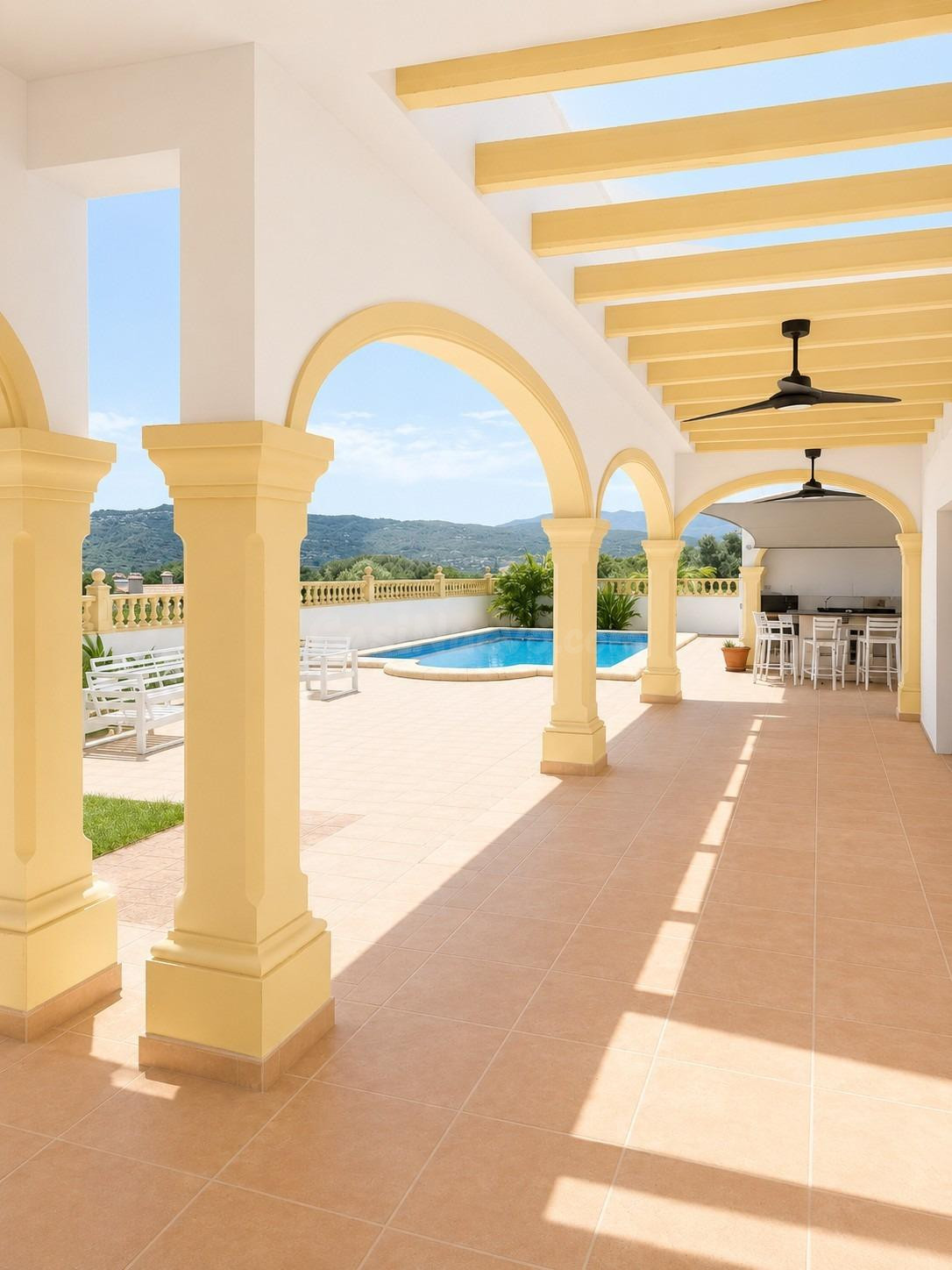 Encantadora villa de 5 dormitorios con vistas panorámicas en - foto 2