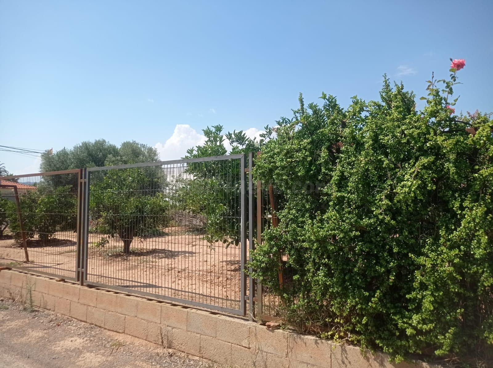 TERRENO EN LA MARJALERÍA DE 850 METROS, SE PUEDE EDIFICAR, LUZ, AGUA, ALCANTARILLADO Y ESQUINERO.