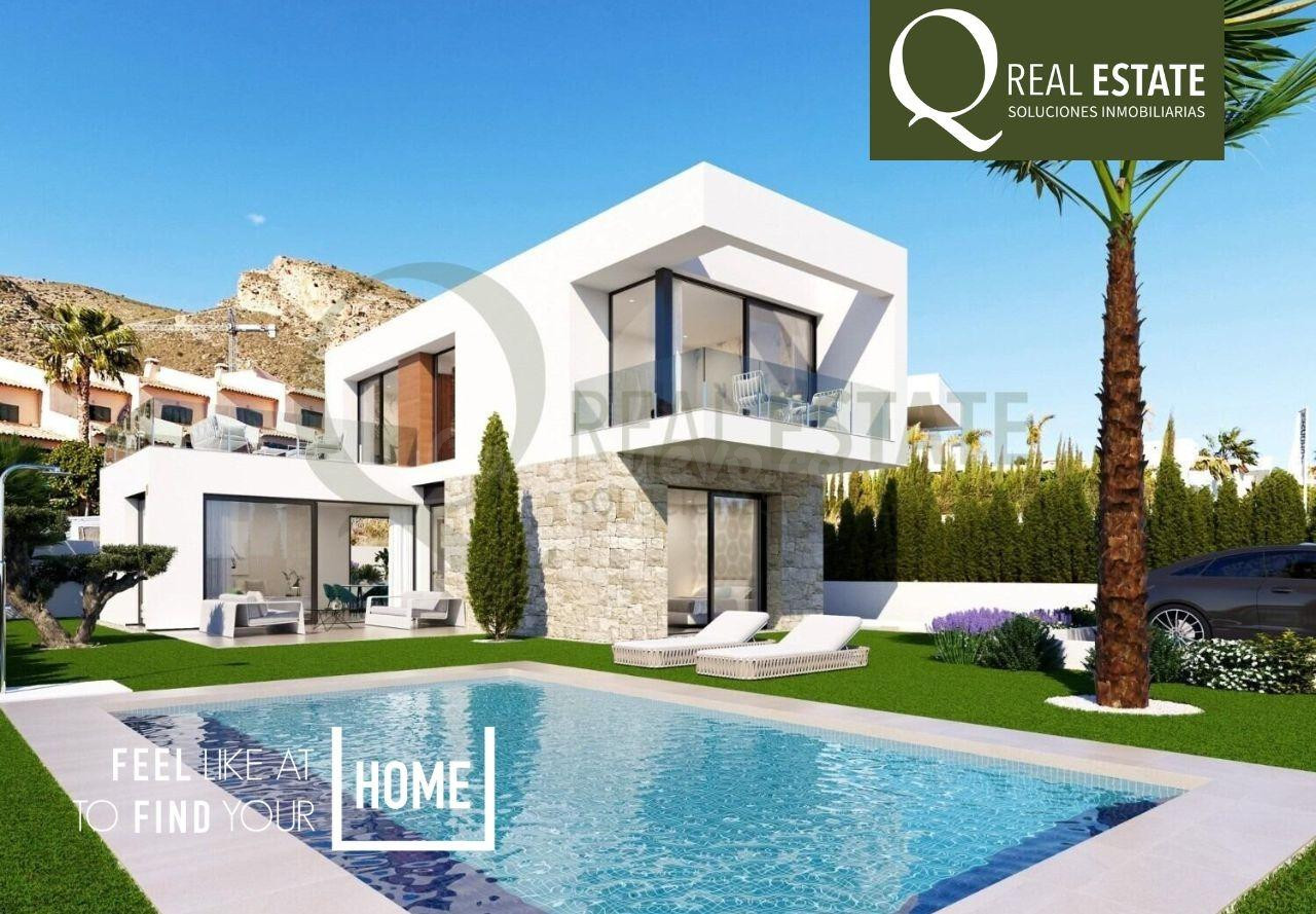 ¡Exclusivo Chalet nuevo a estrenar en Sierra Cortina, Finestrat!