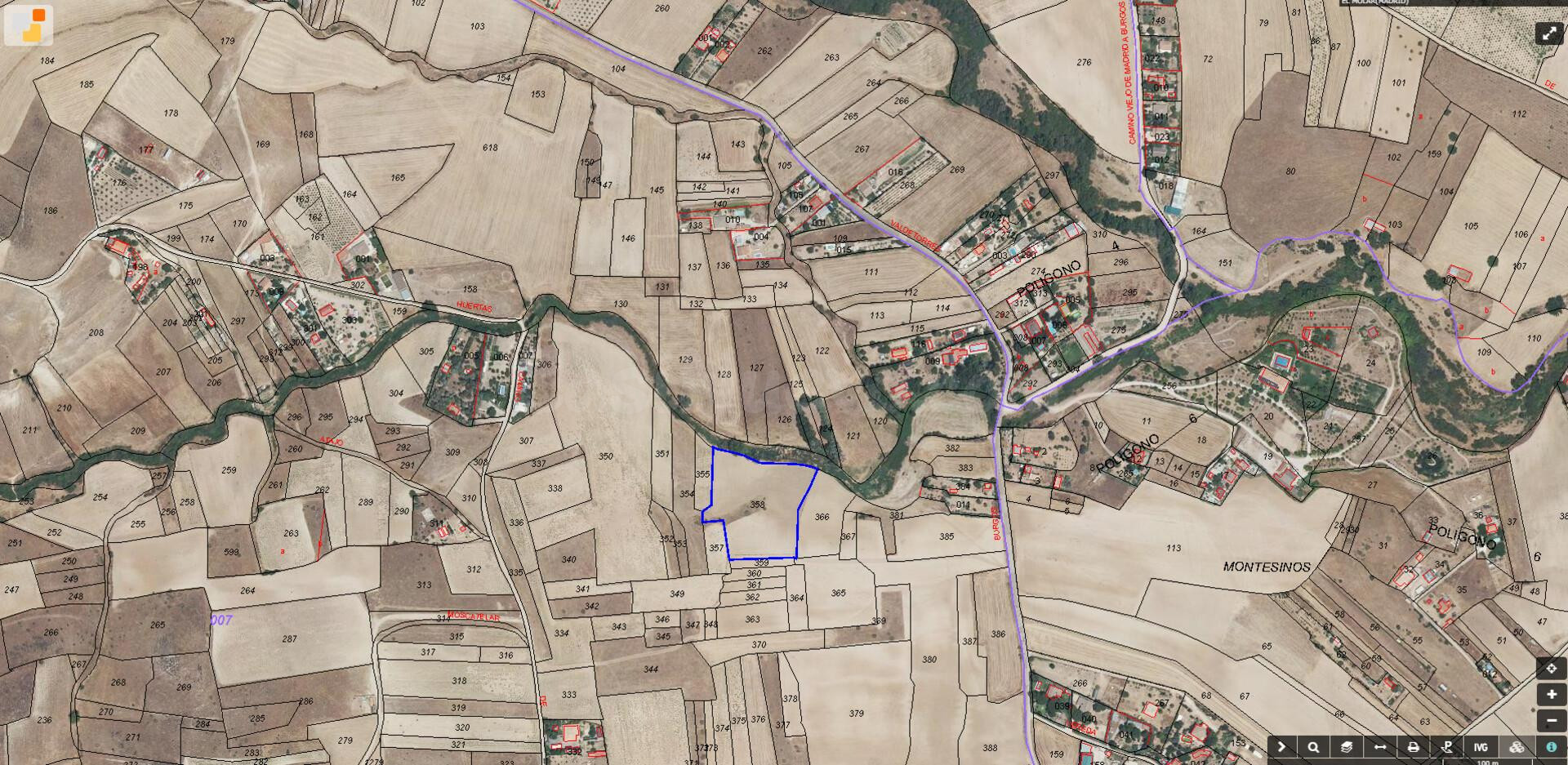 Finca rústica en venta en El Molar