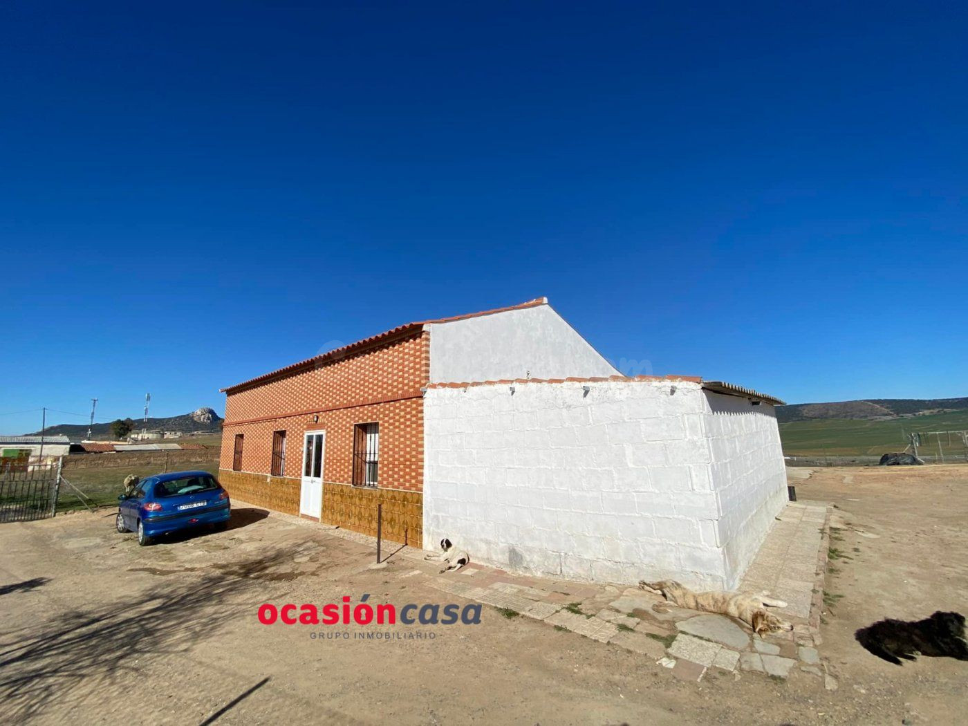 PARCELA CON CASA, NAVES, COCHERA, Y OLIVOS A LA VENTA