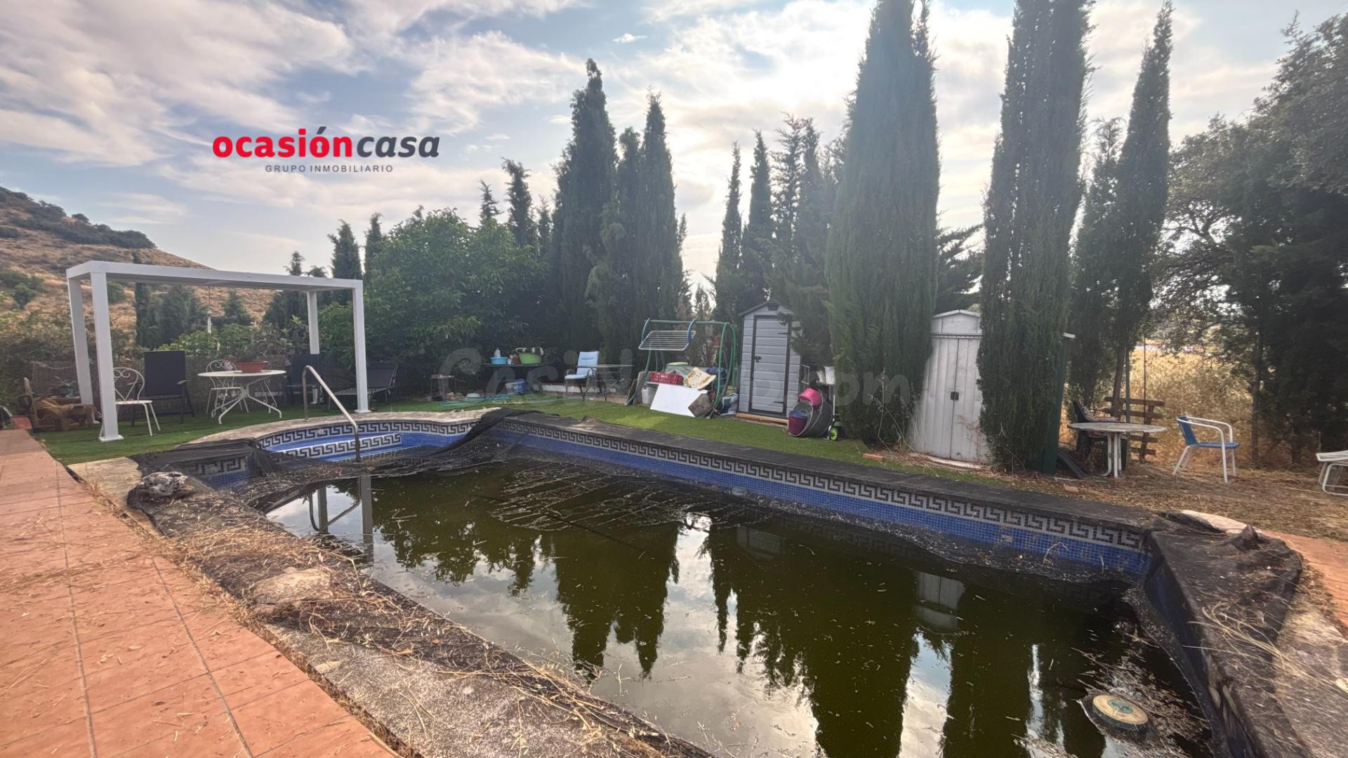 PARCELA CON VIVIENDA Y PISCINA A LA VENTA - foto 5