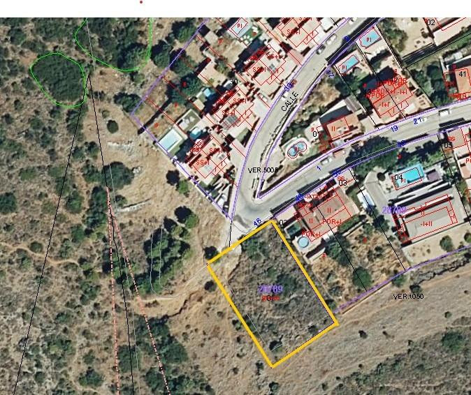 Parcela urbana de 1.100 m2 en El Lagar, Alhaurín de la Torre
