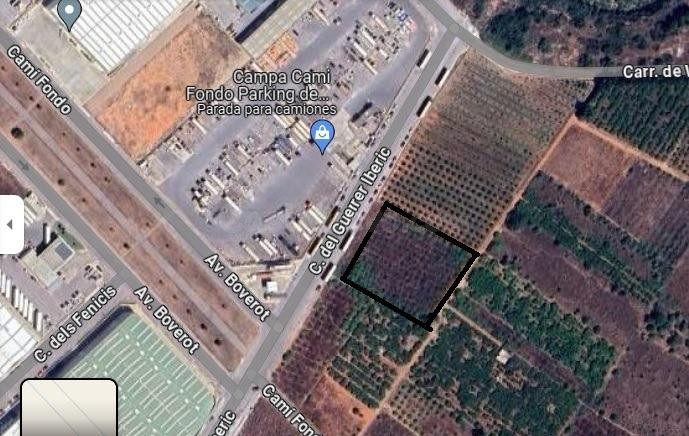 VENTA DE PARCELA EN SUELO URBANIZABLE NDUSTRIAL EN PARTIDA B