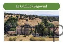 VENTA.-.PARCELA URBANA.-.EL CUBILLO.-.SEGOVIA