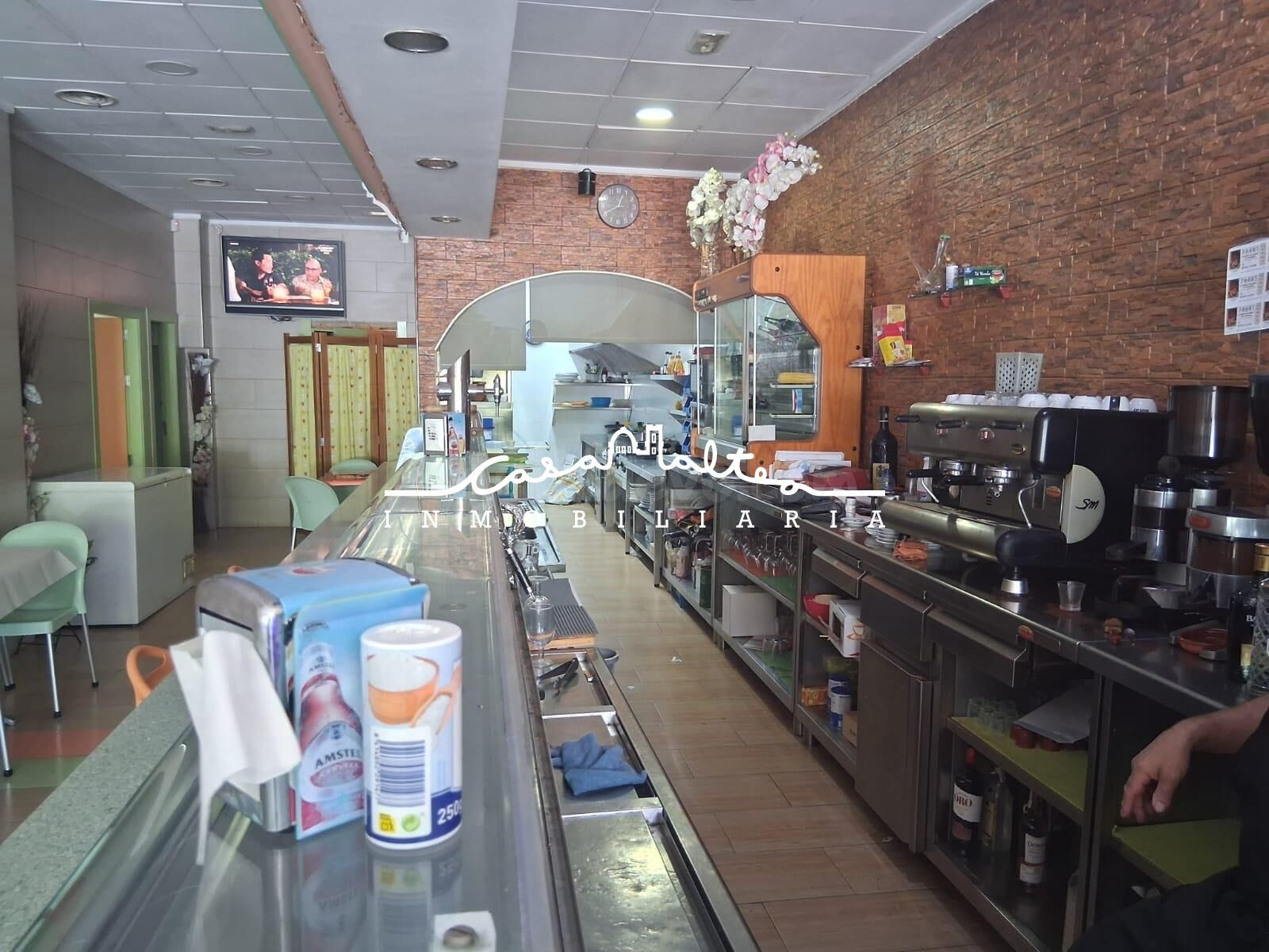Bar en funcionamiento en Callosa