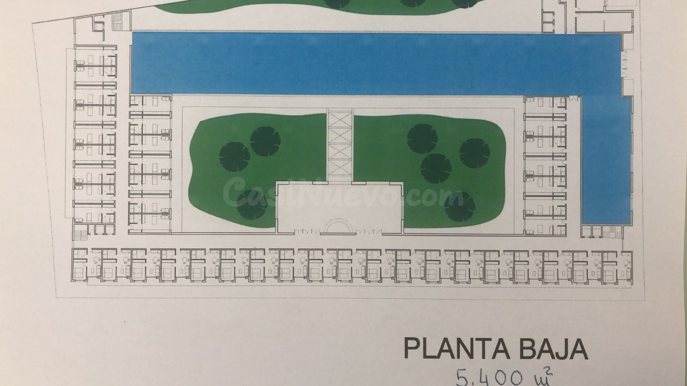 Terreno para construir geriátrico de 19500m2, para 162 habitaciones más sótano con parkings.