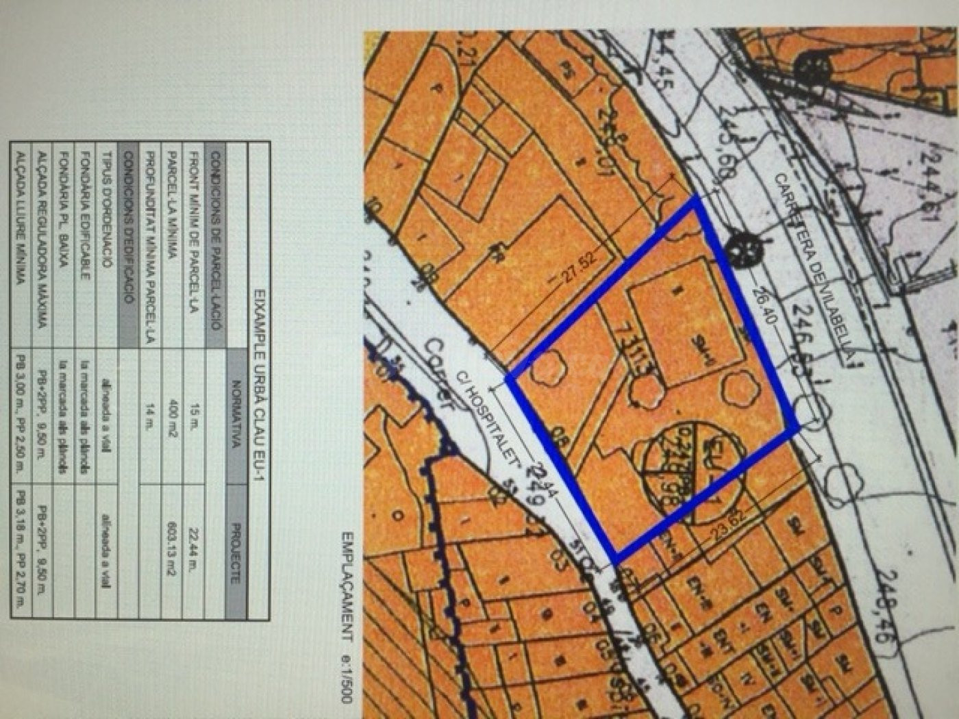 TERRENO URBANO PARA 10 CHALETS ADOSADOS CON PROYECTO Y LICEN - foto 3