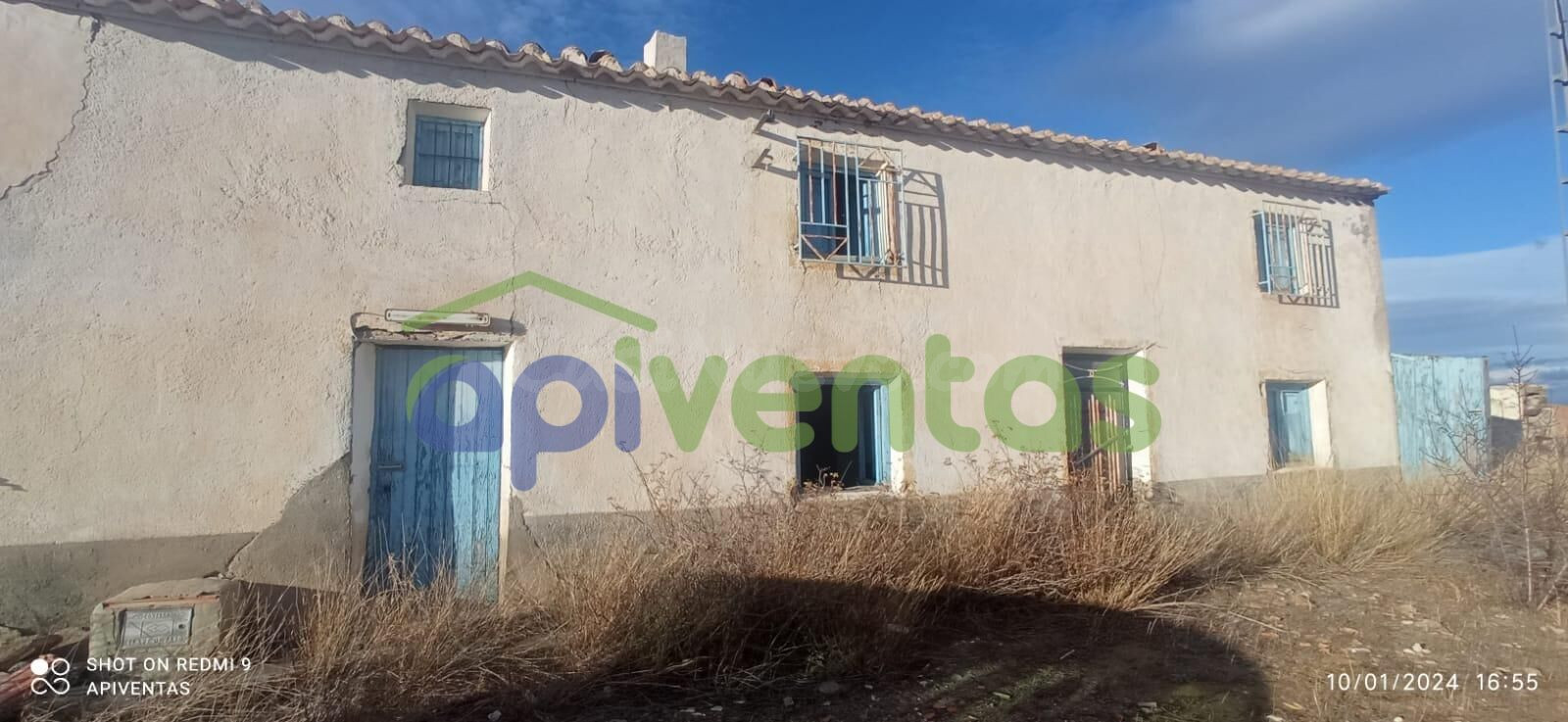 Casa de piedra para restaurar con terreno