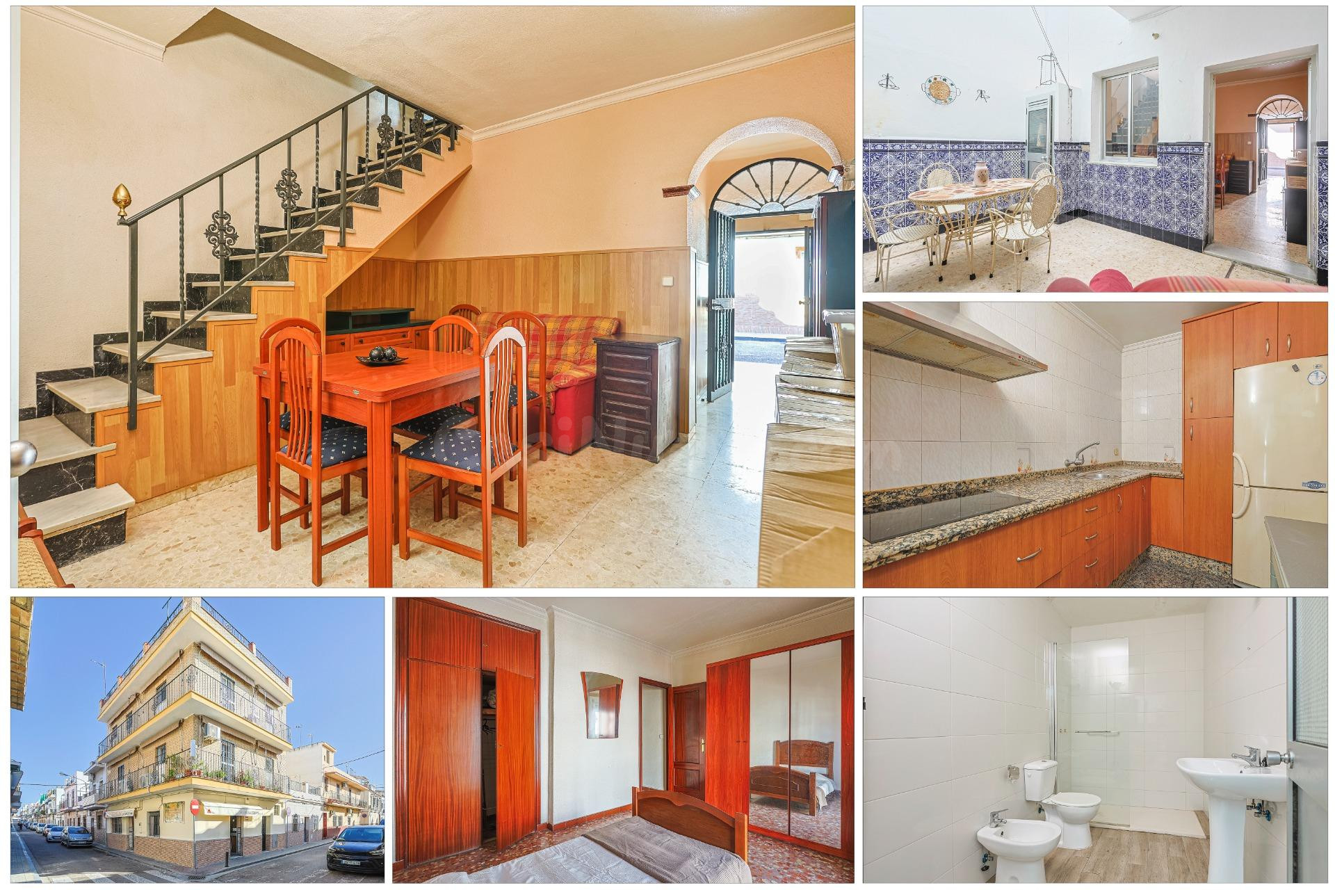 🏡 Gran casa familiar con patio y terrazas en Torreblanca, Se